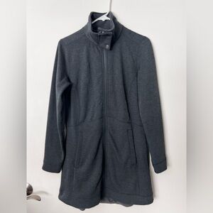 Marmot Charcoal Grey Fleece Jacket/Tunic Size Small